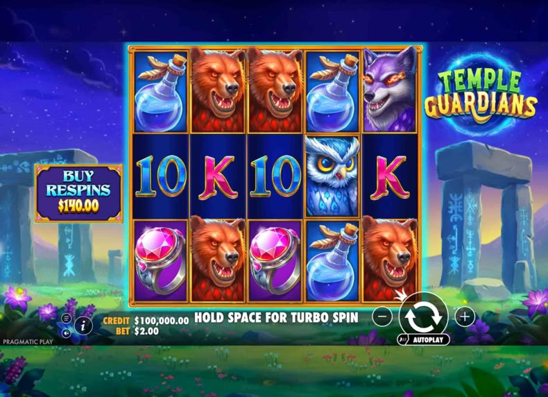 Temple Guardians game - play for free