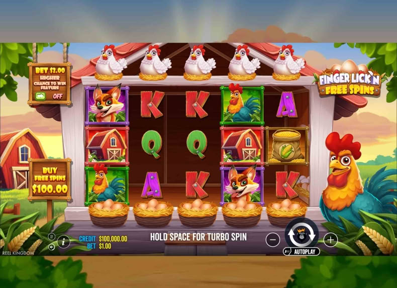 Finger Lick’n Free Spins game - play for free