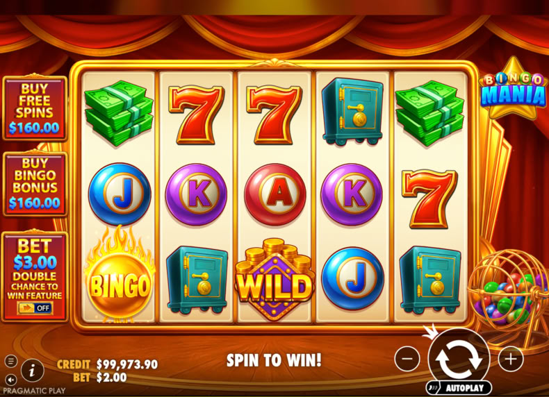 Bingo Mania game - play for free