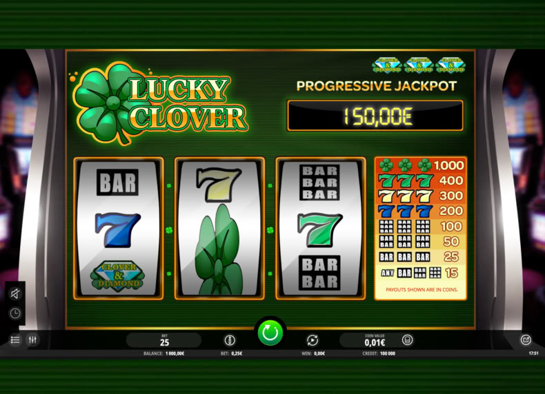Lucky Clover game - play for free