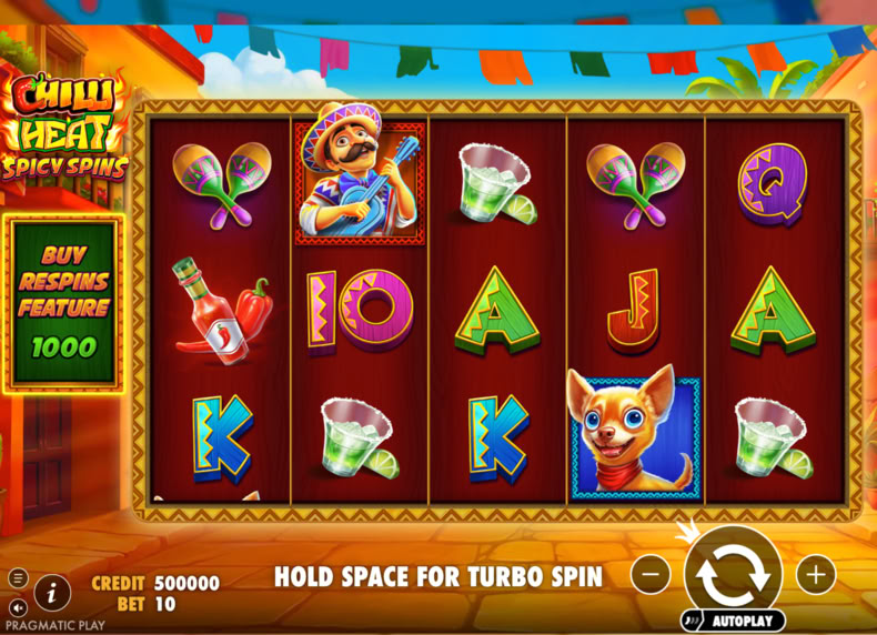 Chilli Heat Spicy Spins game - play for free