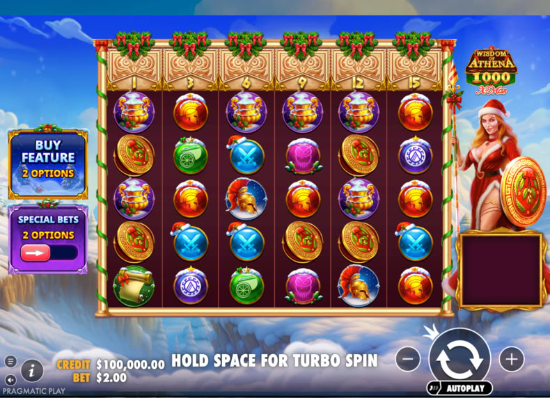 Wisdom Of Athena 1000 Xmas game - play for free