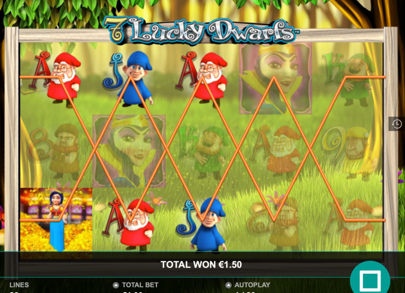 7 Lucky Dwarfs game - play for free