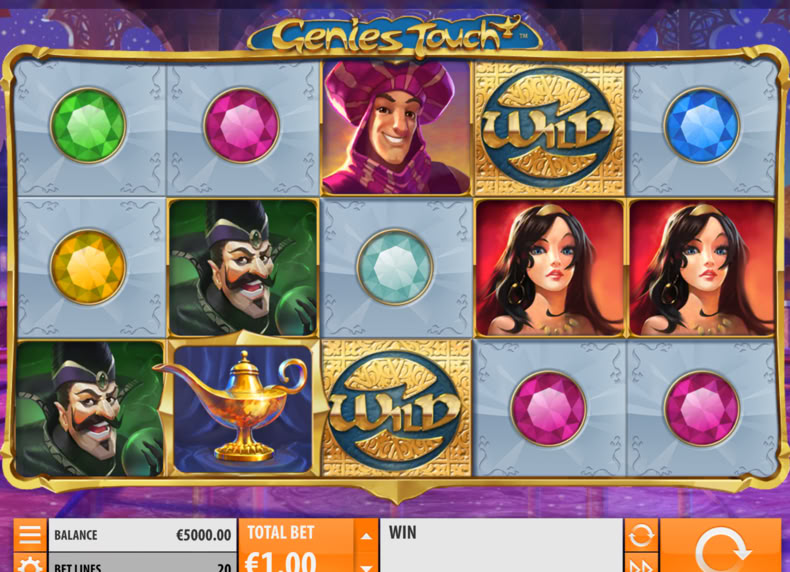 Genies Touch game - play for free