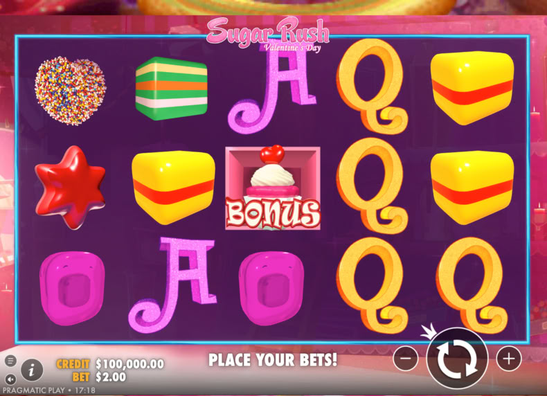 Sugar Rush Valentines Day game - play for free