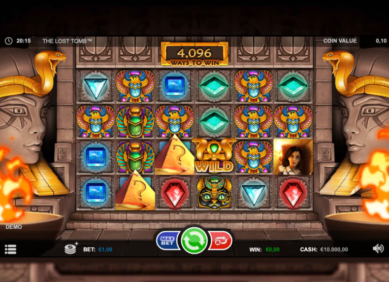The Lost Tomb game - play for free