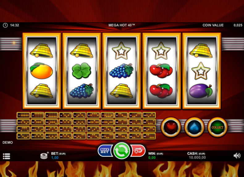 Mega Hot 40 game - play for free