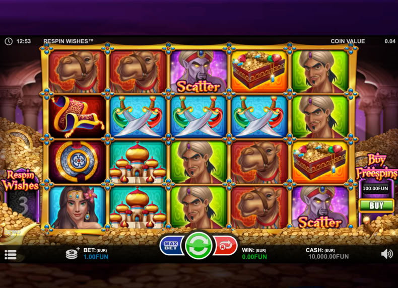Respin Wishes game - play for free