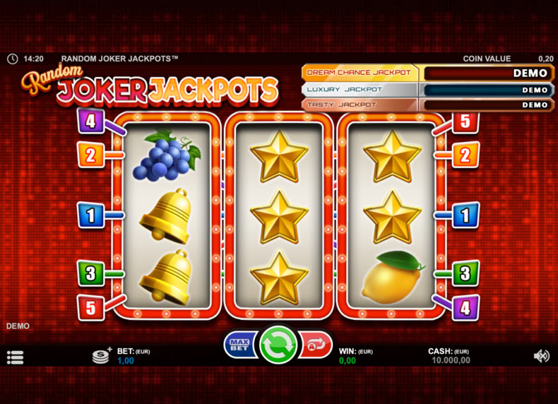Random Joker Jackpot game - play for free
