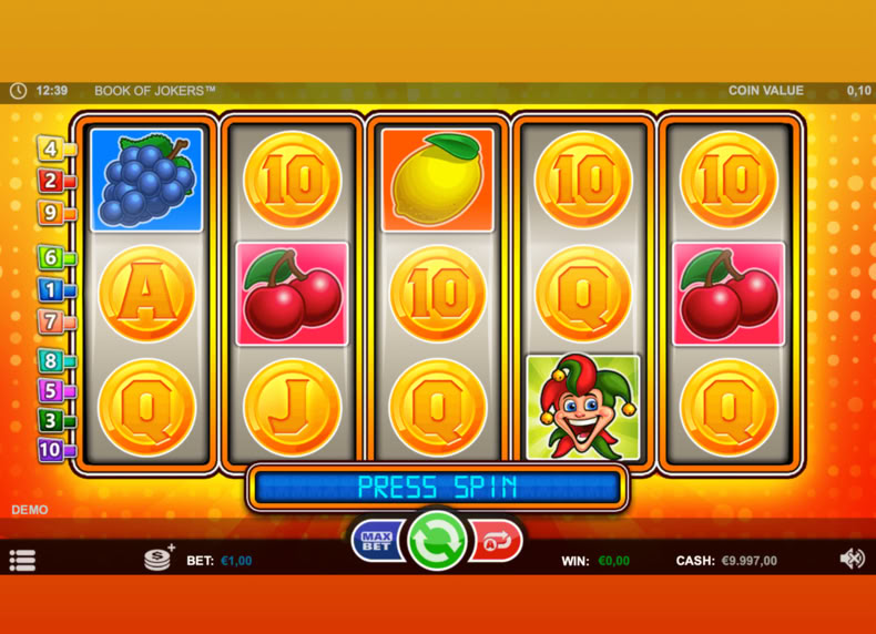 Book of Jokers game - play for free