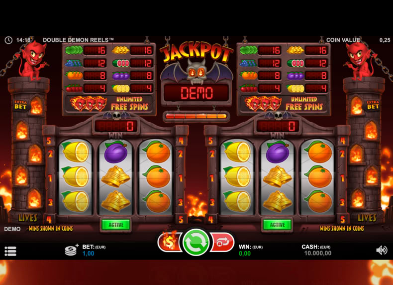Double Demon Reels game - play for free