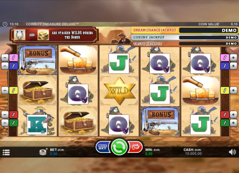 Cowboy Treasure game - play for free