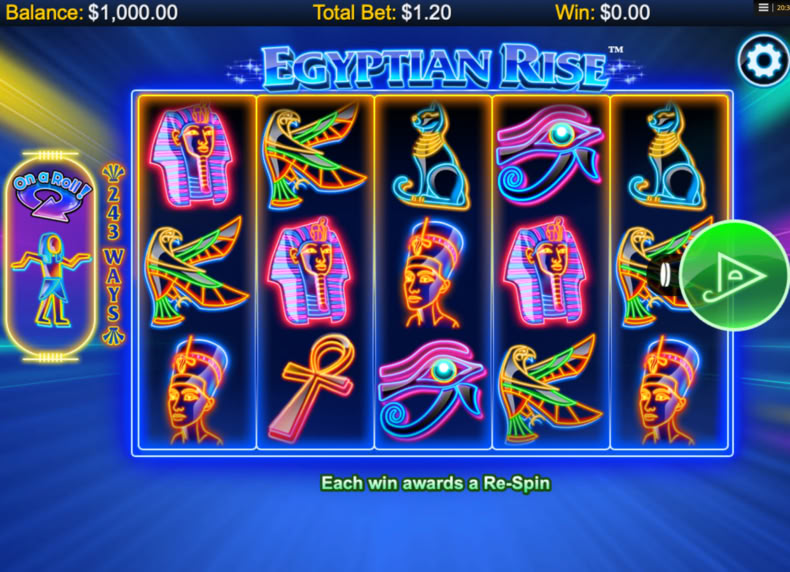 Egyptian Rise game - play for free