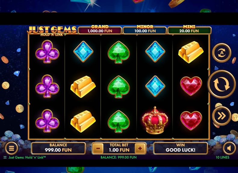 Just Gems: Hold 'n' Link game - play for free