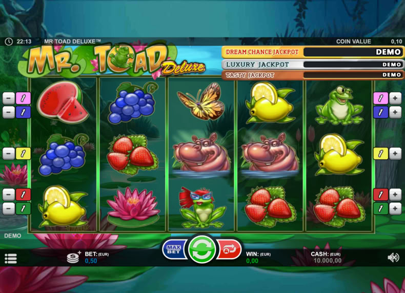 Mr Toad game - play for free