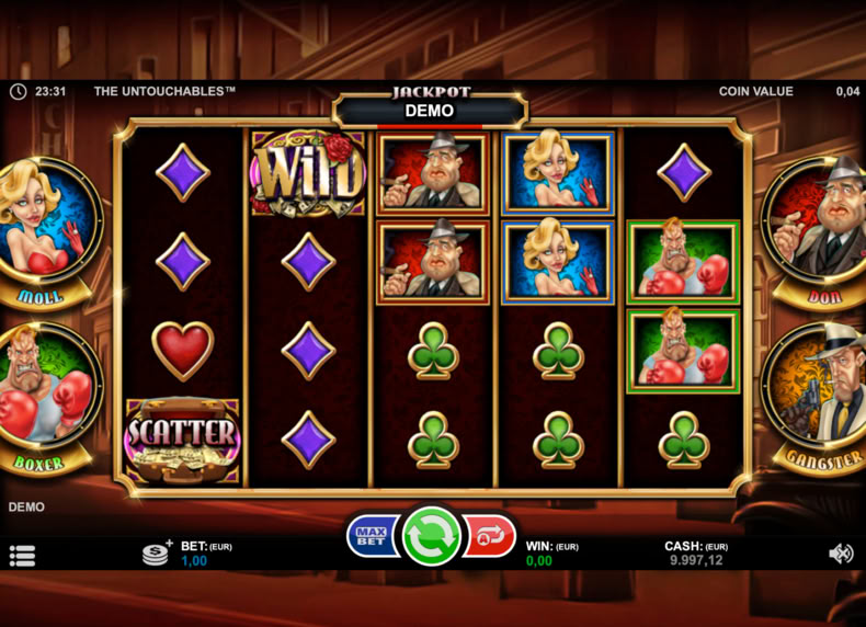 Untouchables game - play for free