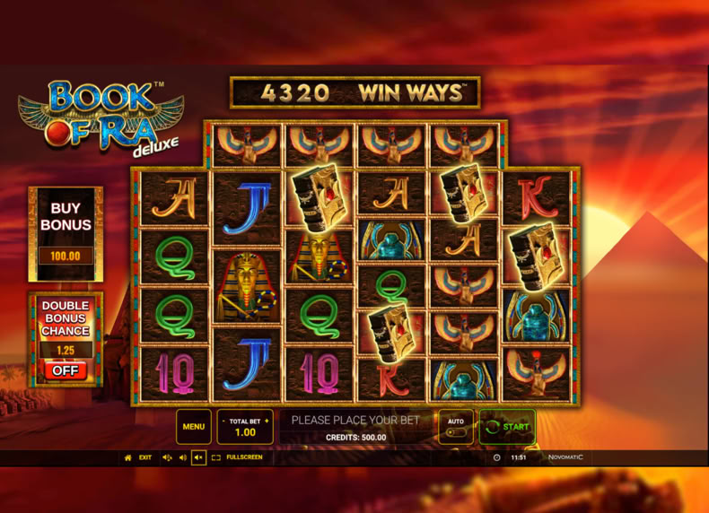 Book Of Ra Deluxe Win Ways game - play for free