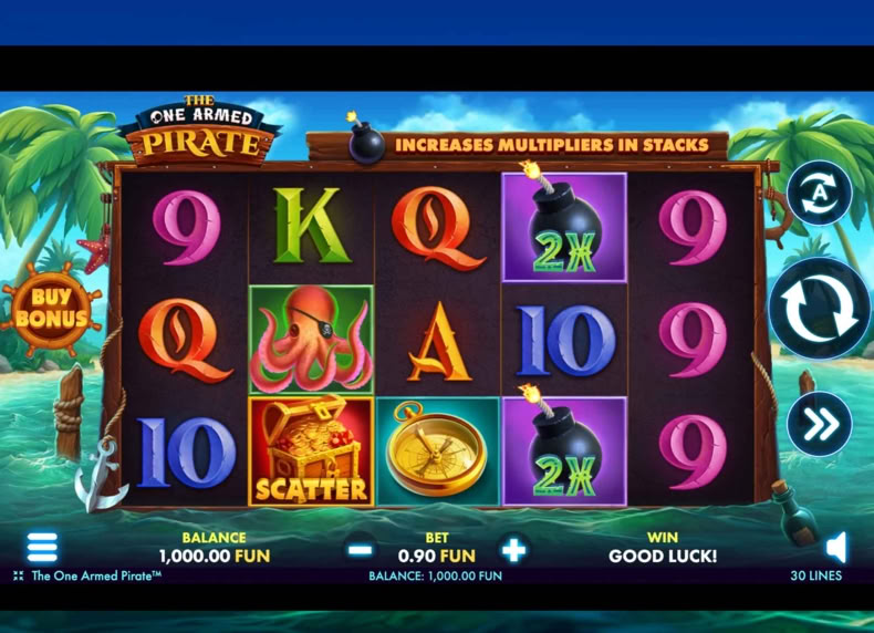 The One Armed Pirate game - play for free