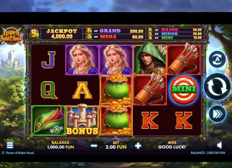 Power of Robin Hood game - play for free