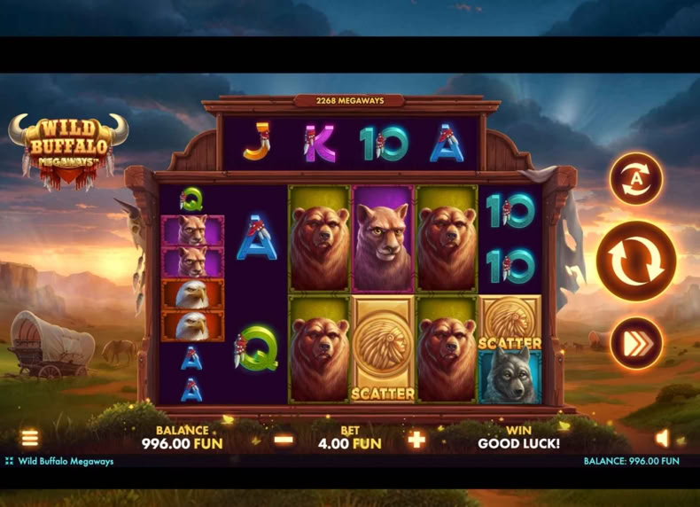 Wild Buffalo Megaways game - play for free