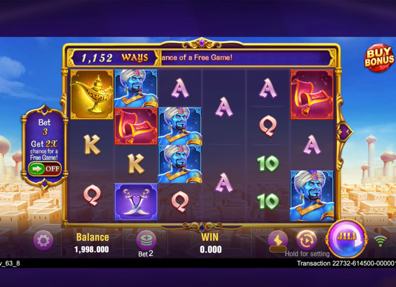 Aladin game - play for free