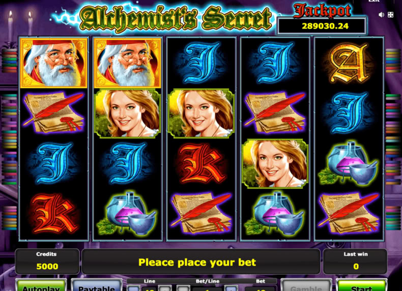 Alchemist's Secret game - play for free