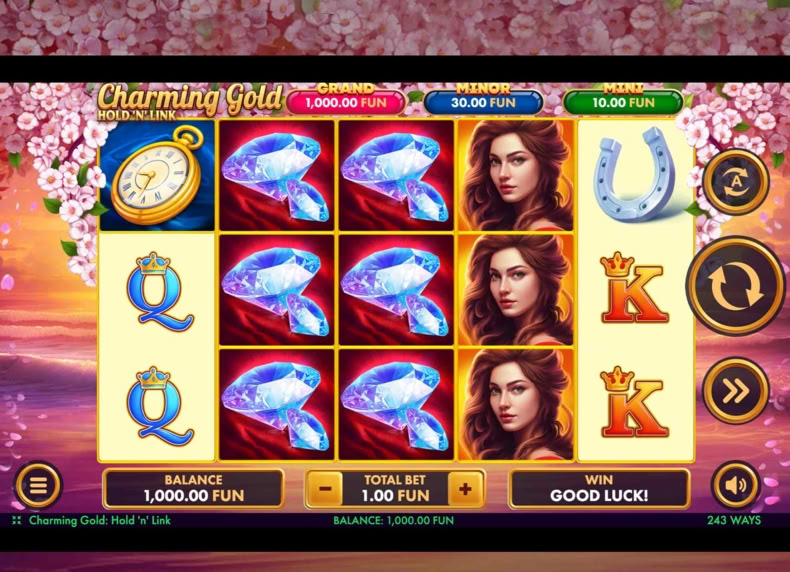 Charming Gold: Hold 'n' Link game - play for free