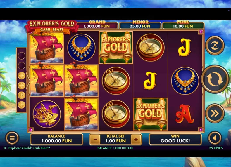 Explorers Gold: Cash Blast game - play for free