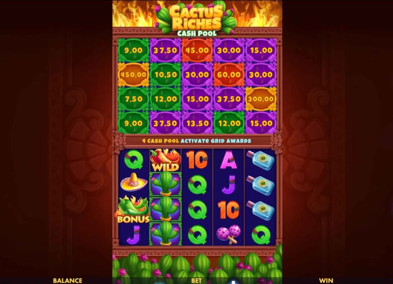 Cactus Riches: Cash Pool game - play for free