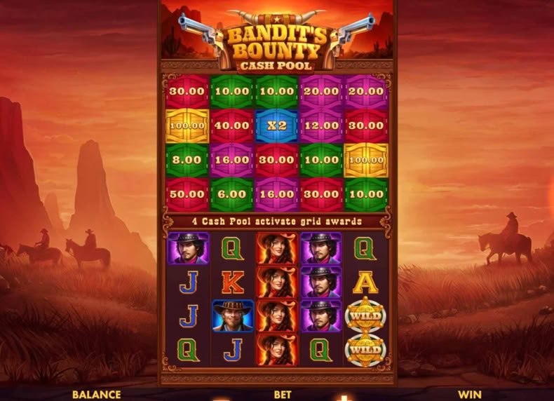 Bandit`s Bounty: Cash Pool game - play for free