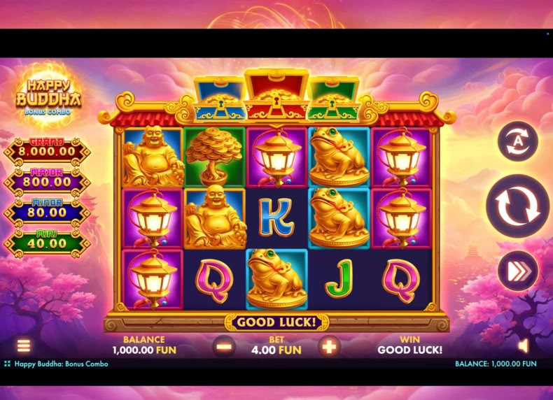 Happy Buddha: Bonus Combo game - play for free
