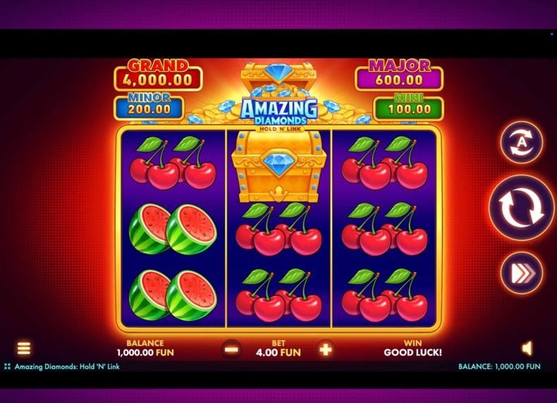 Amazing Diamonds: Hold ‘N’ Link game - play for free
