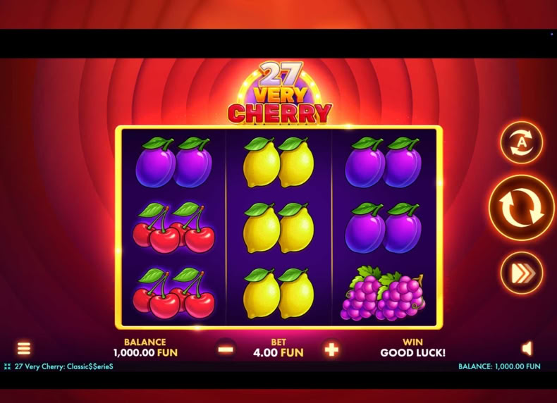 27 Very Cherry:Classic$$erieS game - play for free