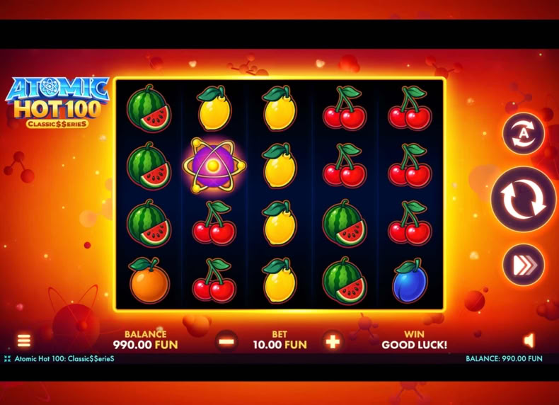 Atomic Hot 100:Classic$$erieS game - play for free
