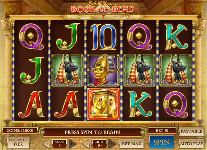 Rich Wilde and the Book of Dead game - play for free