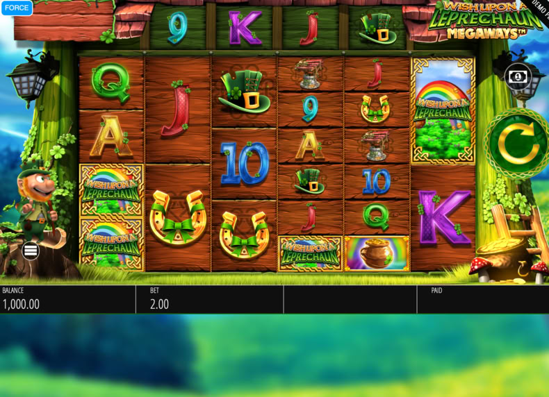 Wish Upon A Leprechaun Megaways game - play for free
