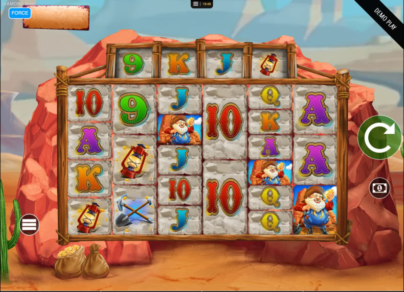 Diamond Mine game - play for free