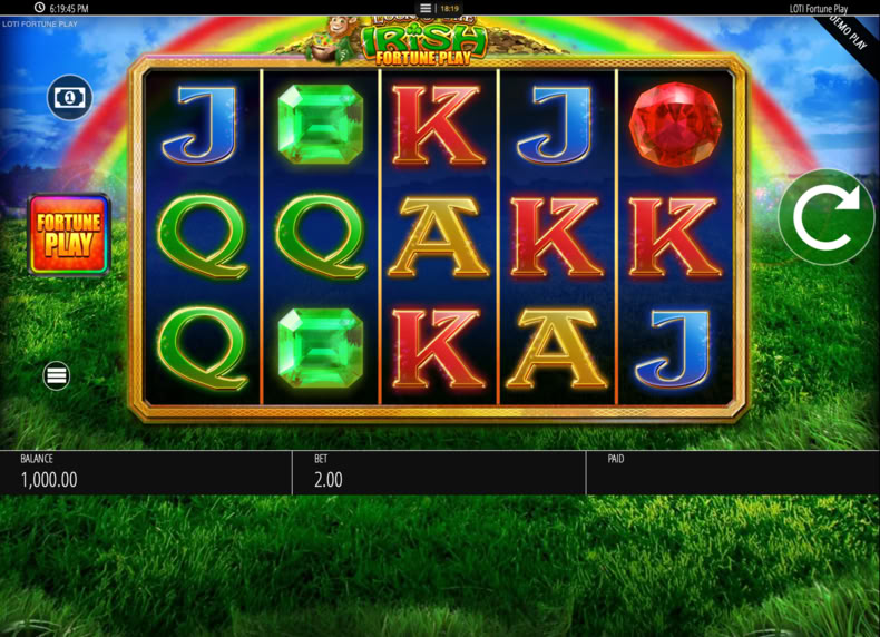 Luck O The Irish Fortune Spins game - play for free