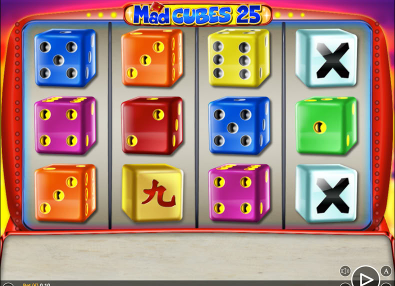 Mad Cubes 25 game - play for free