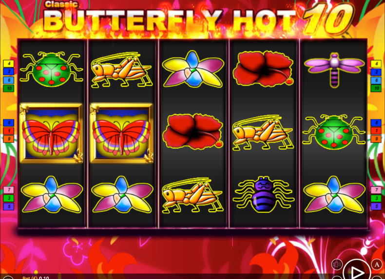 Butterfly Hot 10 game - play for free