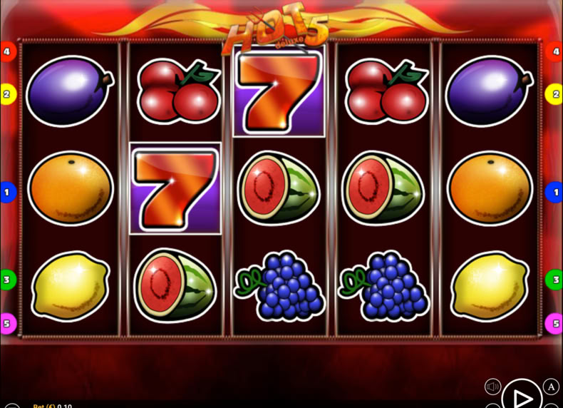 Hot 5 Deluxe game - play for free