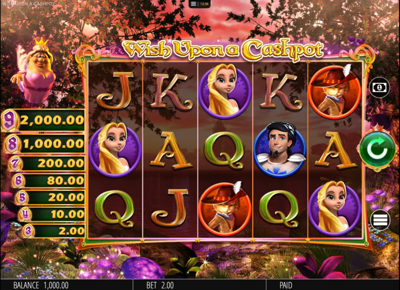Wish Upon A Cashpot game - play for free