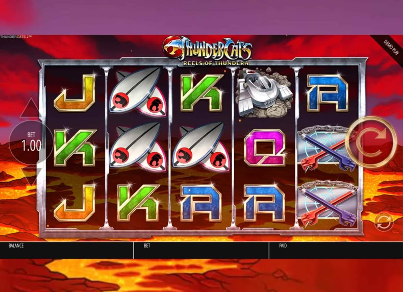 Thundercats Reels Of Thundera game - play for free