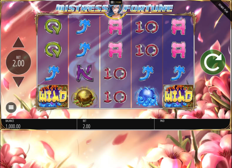 Mistress Of Fortune game - play for free