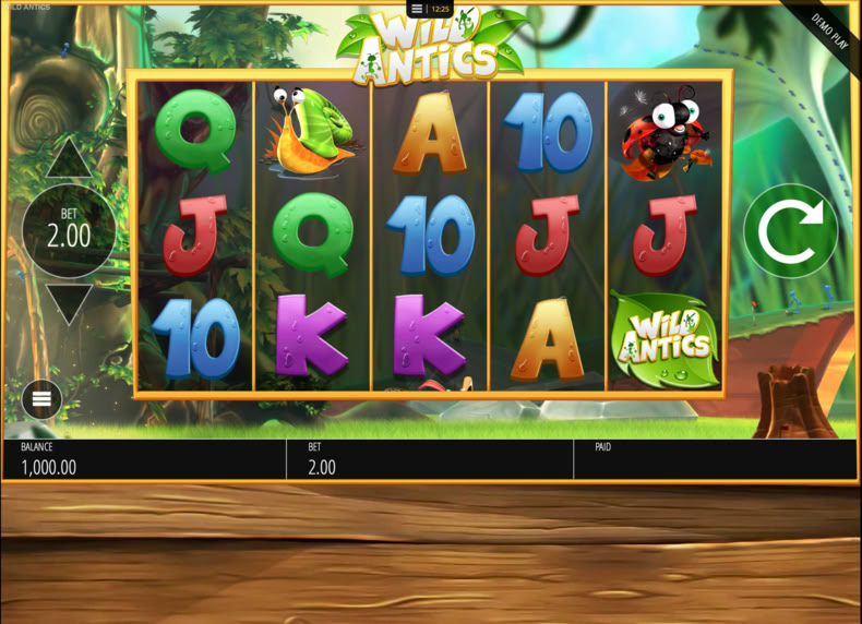 Wild Antics game - play for free