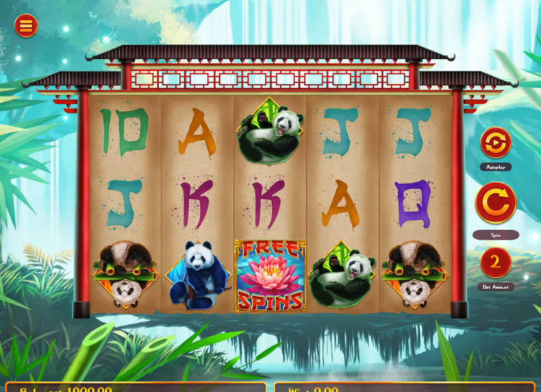 Pandas Go Wild game - play for free