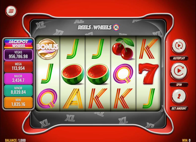 Reel & Wheels XL game - play for free