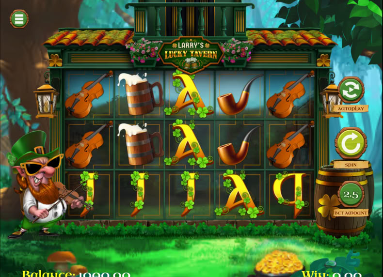 Larry's Lucky Tavern game - play for free