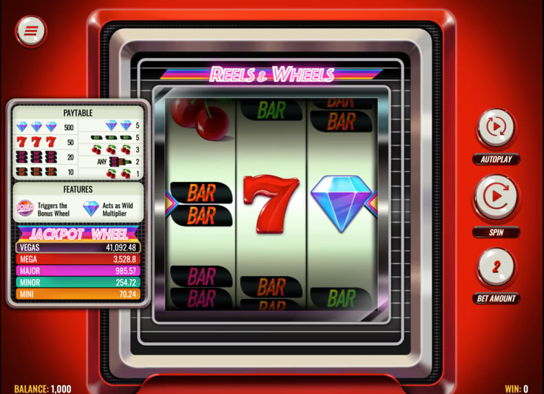 Reels & Wheels game - play for free