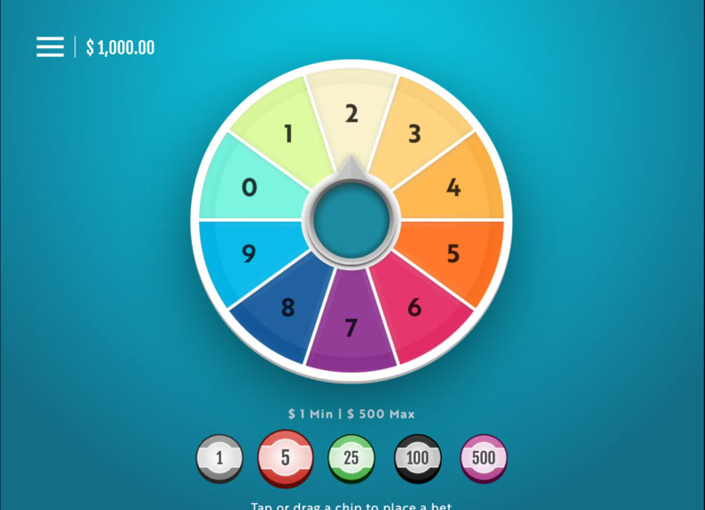 Spin The Wheel game - play for free